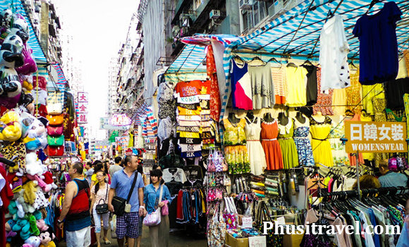 chợ quý bà ở hong kong