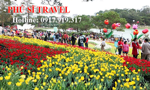 Tour Đà Lạt 3 Ngày - Vườn Hoa Đà Lạt